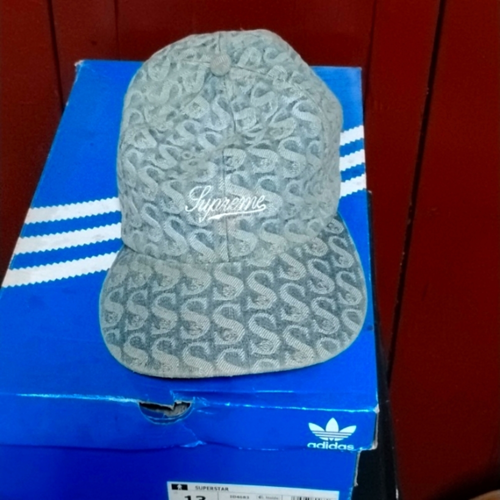 Supreme denim cap